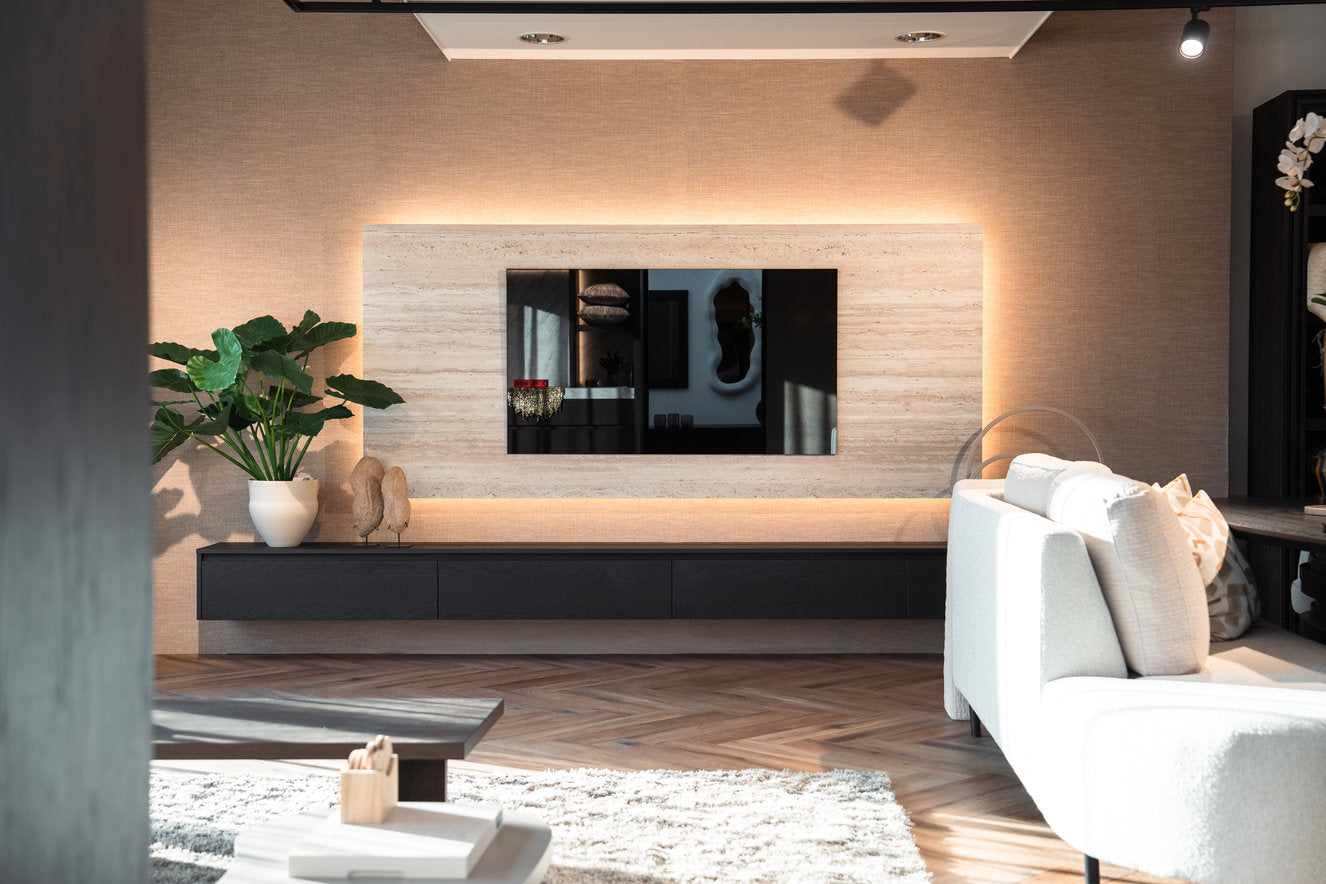 TV-paneel Travertin melamine